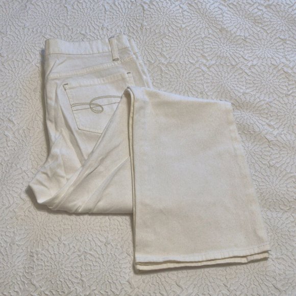 Faded Glory Denim - 8/$20 Faded Glory White Boot Cut Jeans